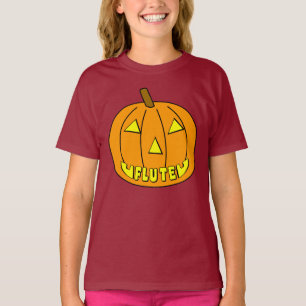 Fluit Halloween Pompoen T-shirt