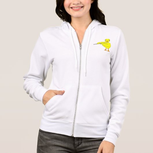 Fluit Kuiken Hoodie (Voorkant)