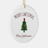 Fluitdocent kerstcadeau Ornament (Rechts)