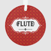 Fluitembleem Ornament (achterkant)
