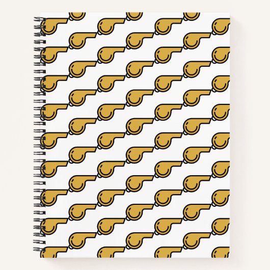 fluiten notitieboek (Voorkant)