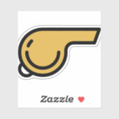 fluiten sticker (Vel)