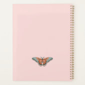 Fluitende Momenten: Een Jaar van Moth Magic Planner (Achterkant)