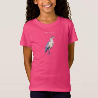 Fluitende reiger t-shirt