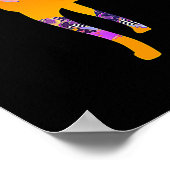 Fluitende vlinders  fauteuil poster (Hoek)