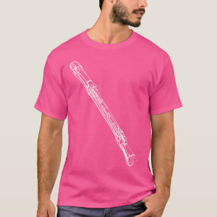 Fluitist Recorder Instrument Klarinet Houten Fluit T-shirt