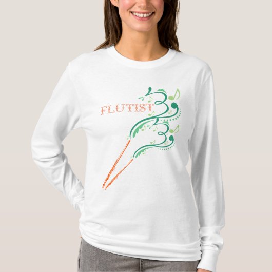 fluitiste t-shirt (Voorkant)