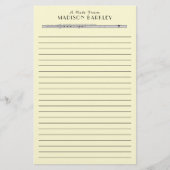 fluitmuziekpedagogisch orkest briefpapier (Voorkant)