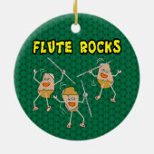 Fluitrotsen Keramisch Ornament (Achterkant)