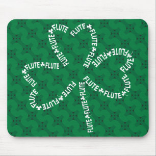 Fluittekst Shamrock Muismat