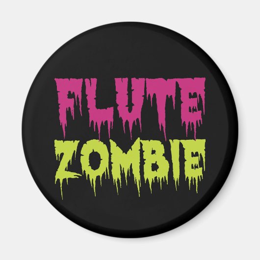 fluitzombie magneet (Voorkant)