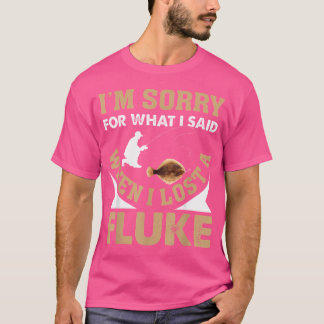 Fluke Fisherman Gear Fluke Vissen Lure Vissen RO T-shirt
