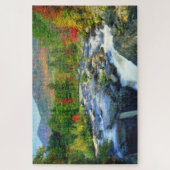 Flume Herfsten | Adirondack Mountains Legpuzzel (Verticaal)