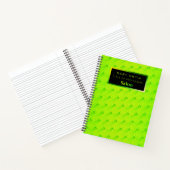 Fluorescent 2-in1 Neon Elegant Visitekaartje & Notitieboek (Binnen)