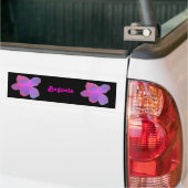Fluorescent Begonia Bumpersticker (Op Truck)