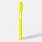 Fluorescent Bright Neon Colon Monogram Naam Case-Mate iPhone Case (Achterkant / Rechts)