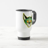 Fluorescent Cartographie Chat Commuter Mug (Devant droit)