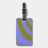 Fluorescent Clouds Custom Bagagelabel (Voorkant verticaal)
