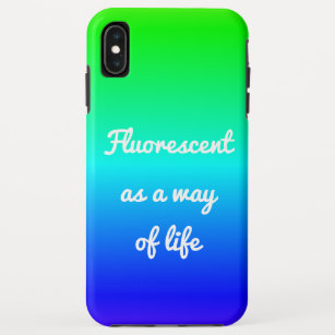Fluorescent comme mode de vie coque iphone rare