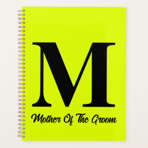 Fluorescent Jaune Mère Du Mariage Groom