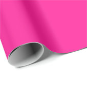Fluorescent roze matte ompakken papier (Rol Hoek)