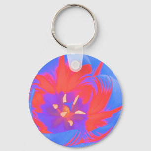 Fluorescent Tulip Sleutelhanger