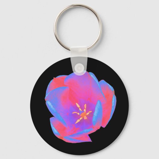 Fluorescent Tulip Sleutelhanger (Voorkant)