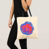 Fluorescent Tulp Budget Canvas tas (Voorkant (product))