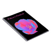 Fluorescent Tulp Notitieboek (Rechterzijde)