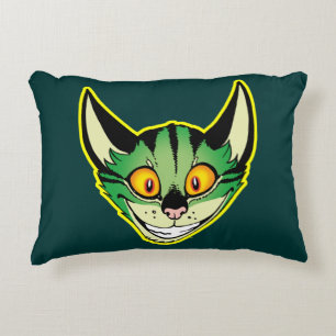 Fluorescente Cartoon Cat Accent Pillow Kussen