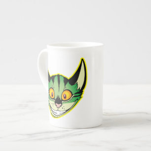 Fluorescente Cartoon Kat Bone China Mok