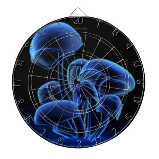 Fluorescentie [6] dartbord (Voorkant)