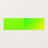 fluorescerende groene gradiënt kaart (Buitenkant ongevouwen)