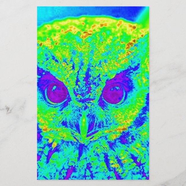 fluorescerende uil (Voorkant)