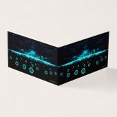 Fluorescerende werelden kaart (Buitenkant)