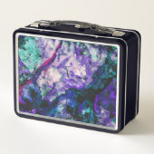 Fluorite Crystal Geode Marble Abstract (Achterkant)