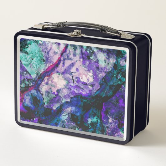 Fluorite Crystal Geode Marble Abstract (Voorkant)