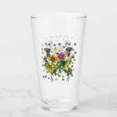Flurie de fleurs (pas d'arrière) Verre (Dos)