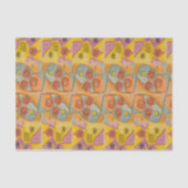 Flush colors tissuepapier (Voorkant)