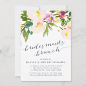 Flush de printemps | Bridesmaids Brunch Invitation (Devant)