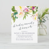 Flush de printemps | Bridesmaids Brunch Invitation (Debout devant)