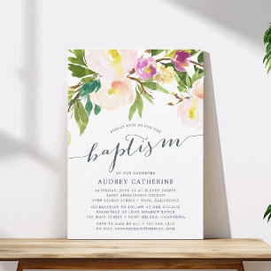 Flush de printemps   Invitation au baptême