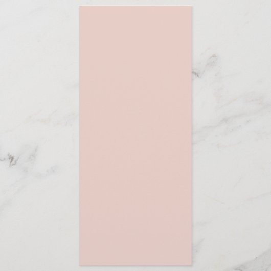 Flush et Navy Flowers | Menu du dîner Mariage blan (Dos)