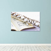 Flute 2 canvas afdruk (Insitu (Houten vloer))