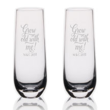 Grow Old With Me Romantic Custom Name Date Script