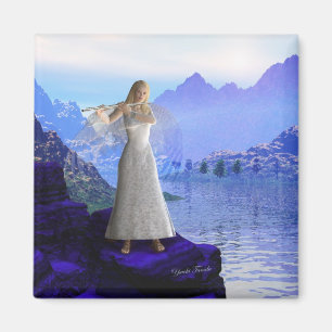 Flute Angel 2 Magneet
