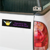 Flute Angel Bumpersticker (Op Truck)