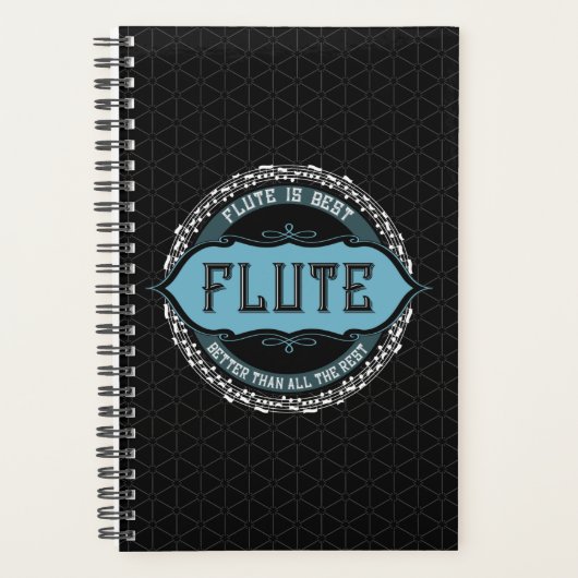 Flute Best Music Note Circle (Devant)