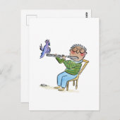 Flute Briefkaart (Voorkant / Achterkant)