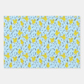 Flute Chick Flutes Wrapping Paper Sheets (Voorkant 2)